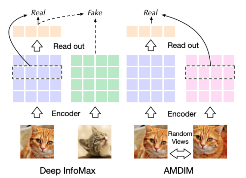 Deep Infomax and AMDIM